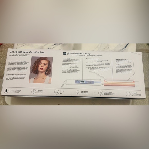 NIB - NEVER USED T3 Singlepass Curl 1” - Picture 4 of 6